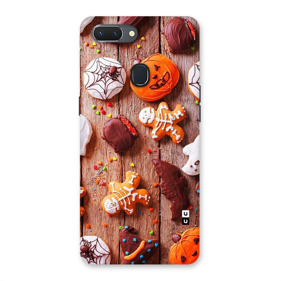 Halloween Chocolates Back Case for Oppo Realme 2