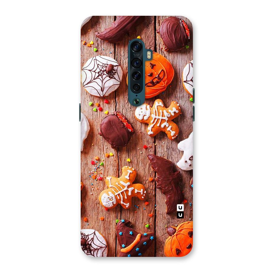 Halloween Chocolates Back Case for Oppo Reno2
