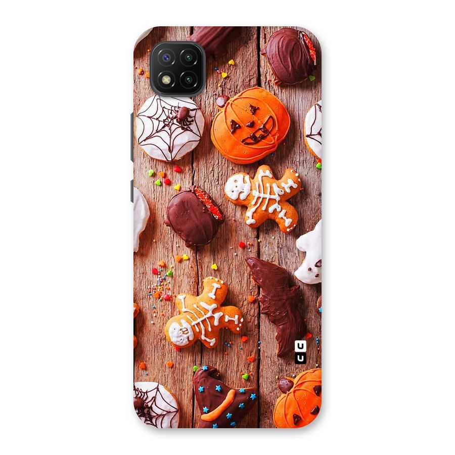 Halloween Chocolates Back Case for Poco C3