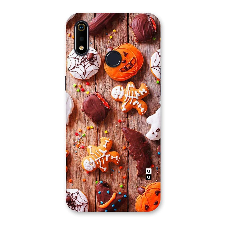 Halloween Chocolates Back Case for Realme 3i