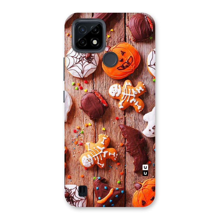 Halloween Chocolates Back Case for Realme C21