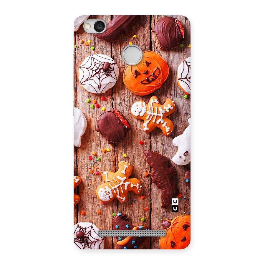 Halloween Chocolates Back Case for Redmi 3S Prime