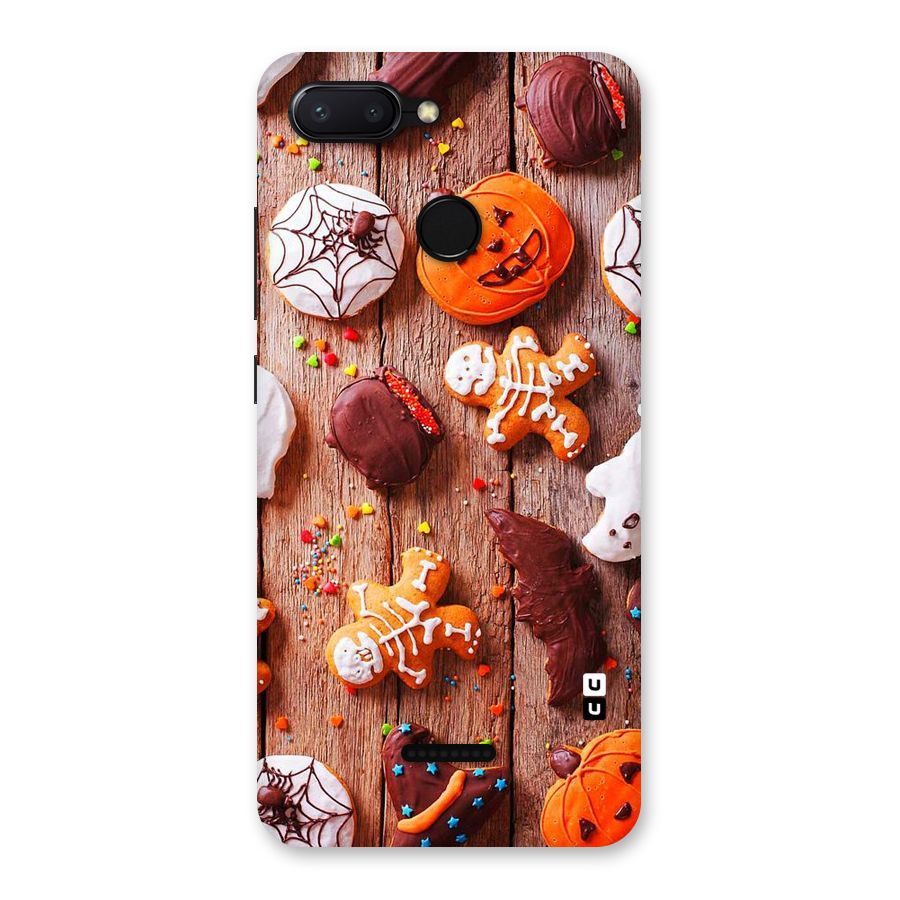 Halloween Chocolates Back Case for Redmi 6
