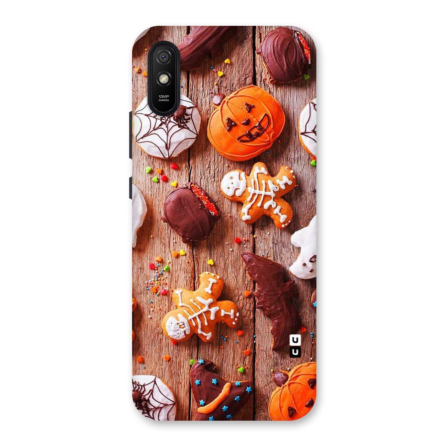 Halloween Chocolates Back Case for Redmi 9A