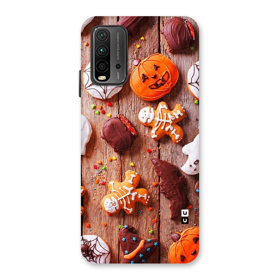 Halloween Chocolates Back Case for Redmi 9 Power