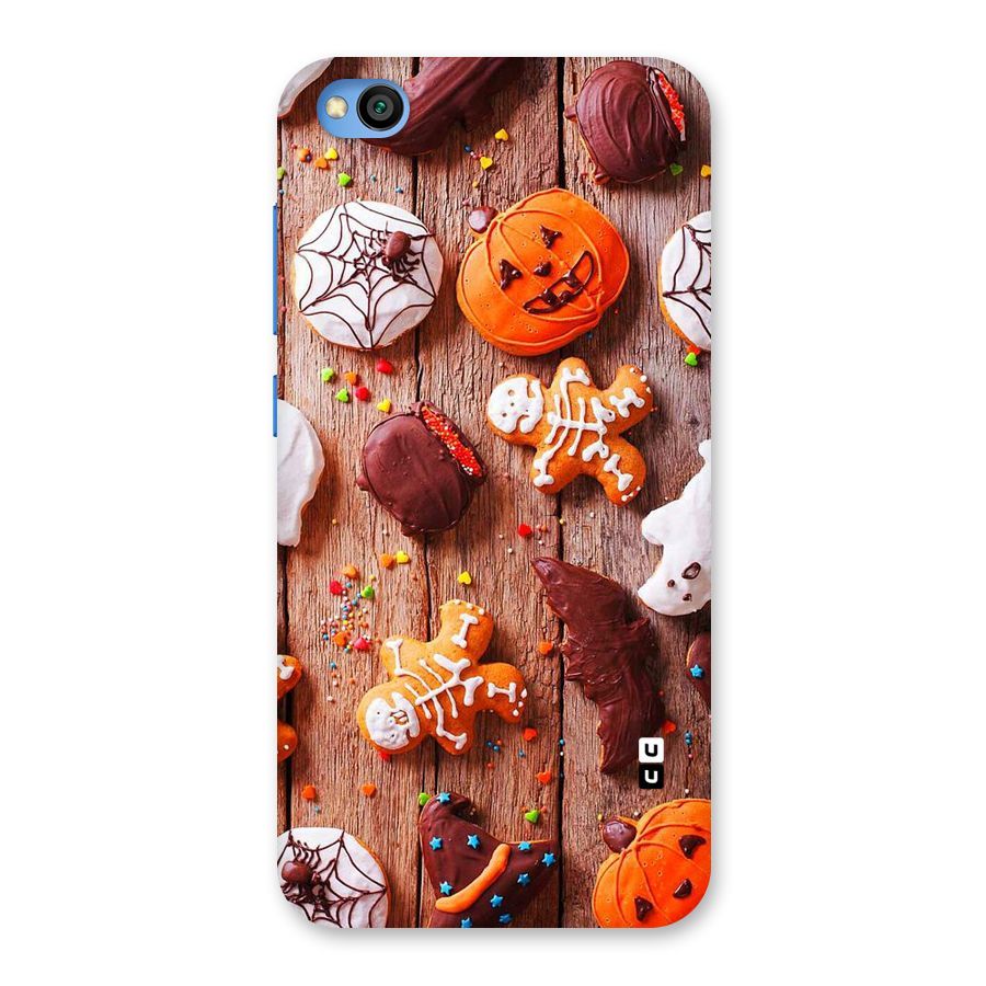 Halloween Chocolates Back Case for Redmi Go