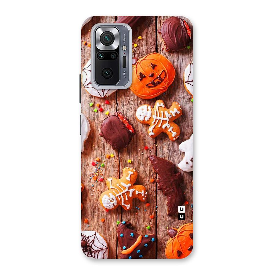 Halloween Chocolates Back Case for Redmi Note 10 Pro Max