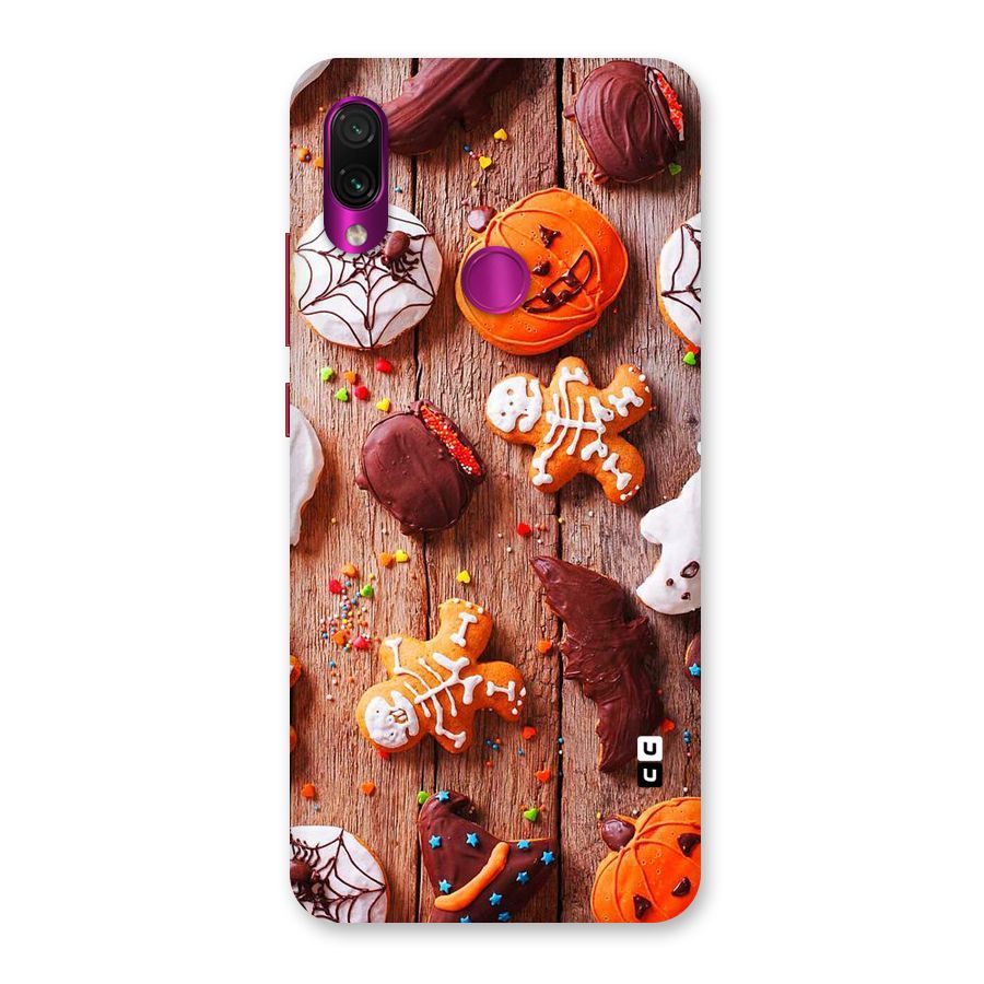 Halloween Chocolates Back Case for Redmi Note 7 Pro