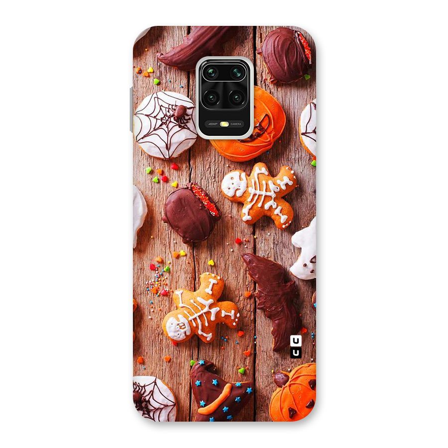 Halloween Chocolates Back Case for Redmi Note 9 Pro