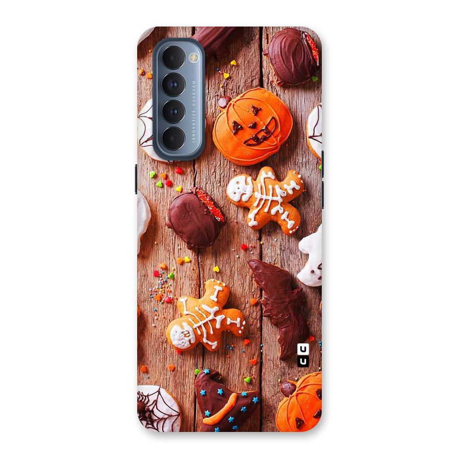 Halloween Chocolates Back Case for Reno4 Pro