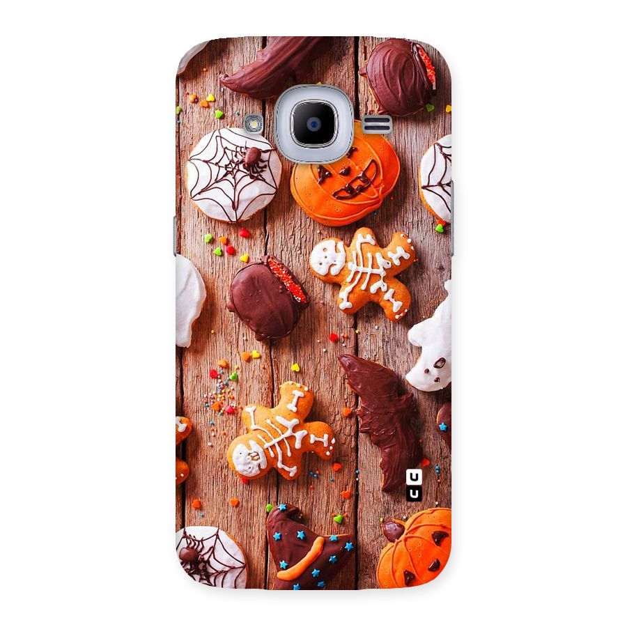 Halloween Chocolates Back Case for Samsung Galaxy J2 2016