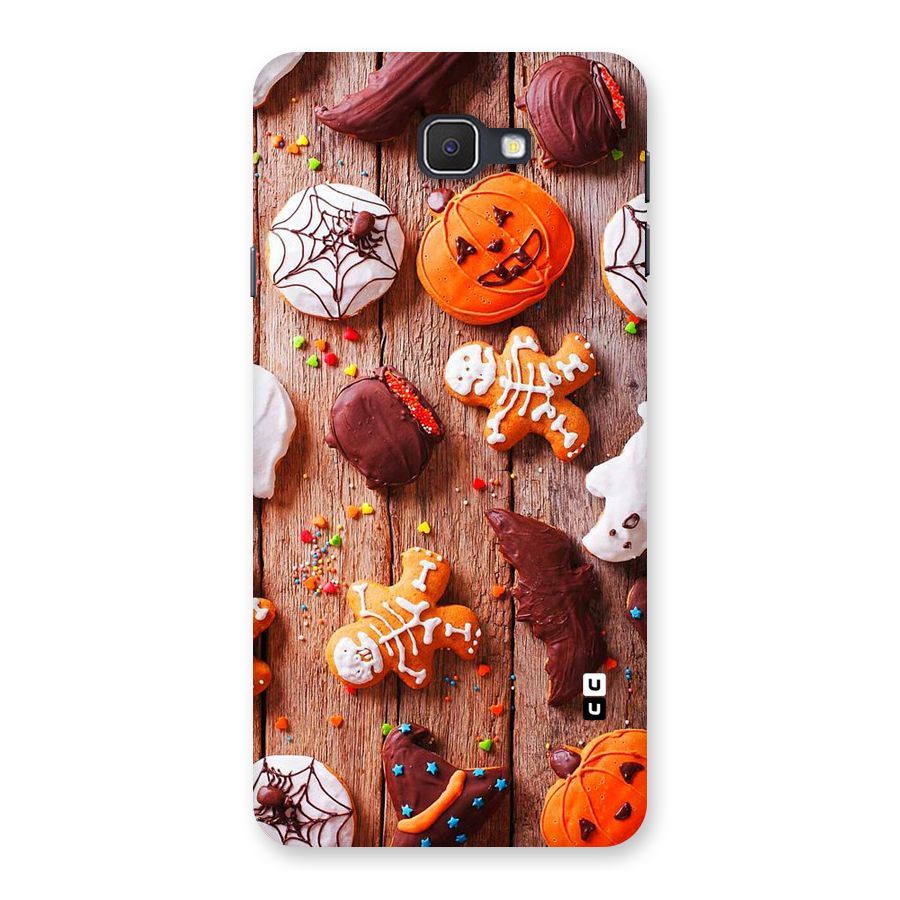 Halloween Chocolates Back Case for Samsung Galaxy J7 Prime