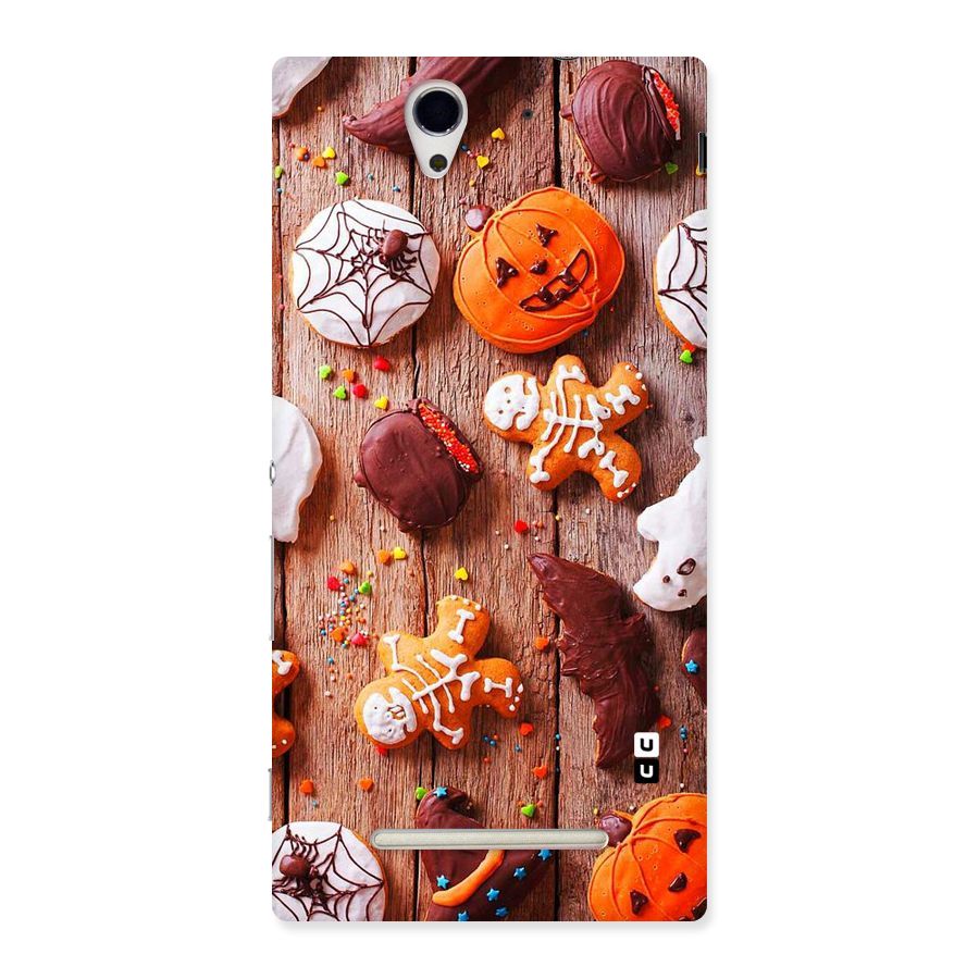 Halloween Chocolates Back Case for Sony Xperia C3