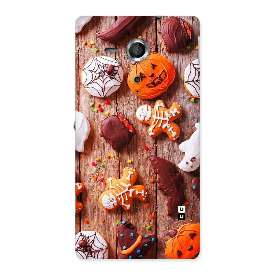 Halloween Chocolates Back Case for Sony Xperia SP