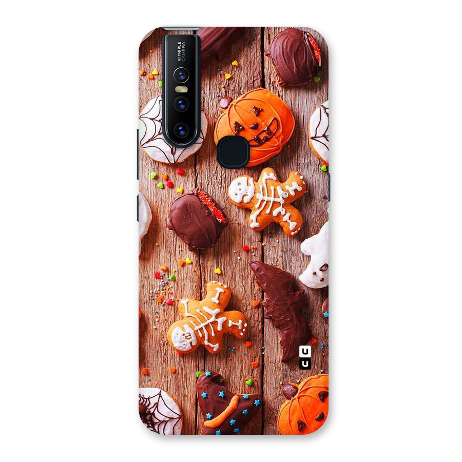 Halloween Chocolates Back Case for Vivo V15