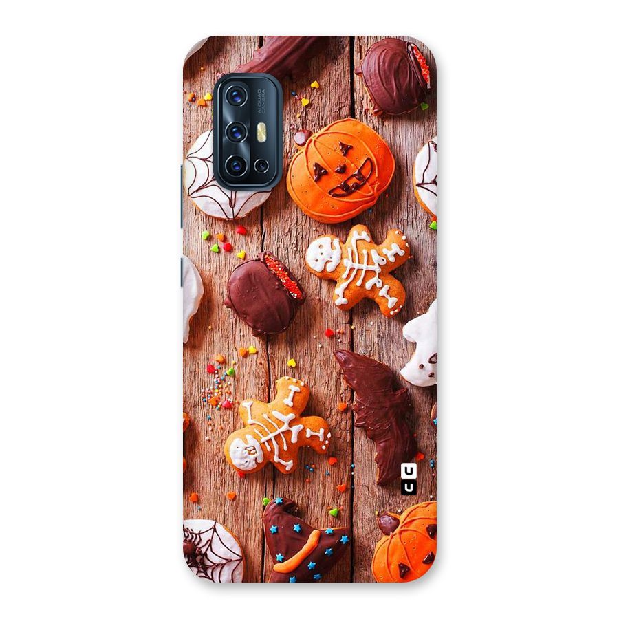 Halloween Chocolates Back Case for Vivo V17