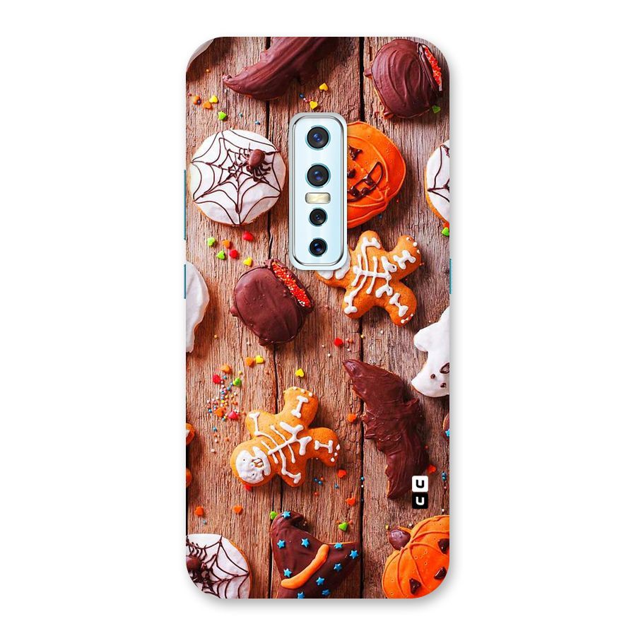 Halloween Chocolates Back Case for Vivo V17 Pro