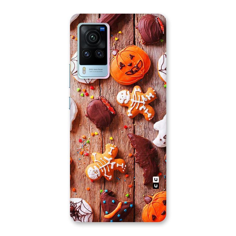 Halloween Chocolates Back Case for Vivo X60 Pro