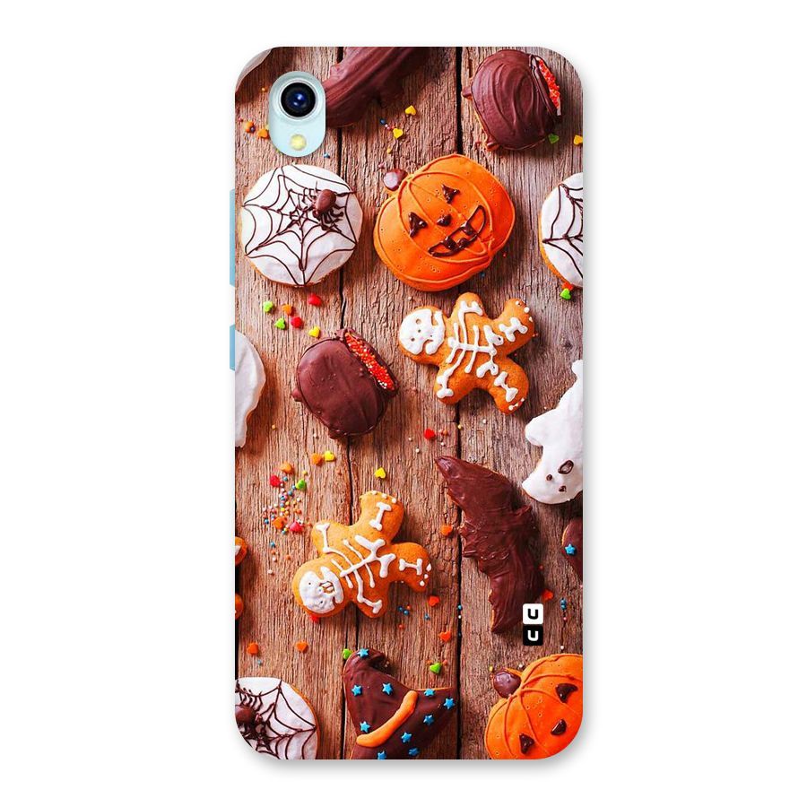 Halloween Chocolates Back Case for Vivo Y1s