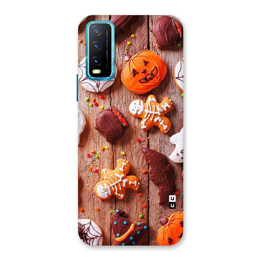Halloween Chocolates Back Case for Vivo Y20G