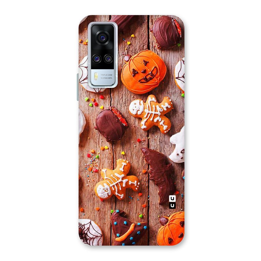 Halloween Chocolates Back Case for Vivo Y31