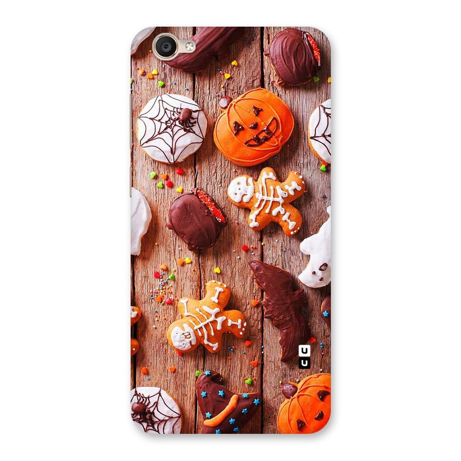 Halloween Chocolates Back Case for Vivo Y55s