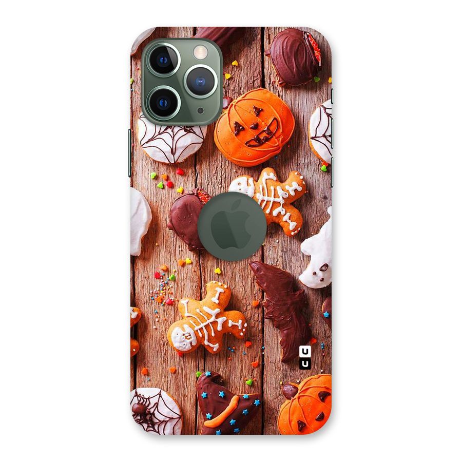 Halloween Chocolates Back Case for iPhone 11 Pro Logo  Cut