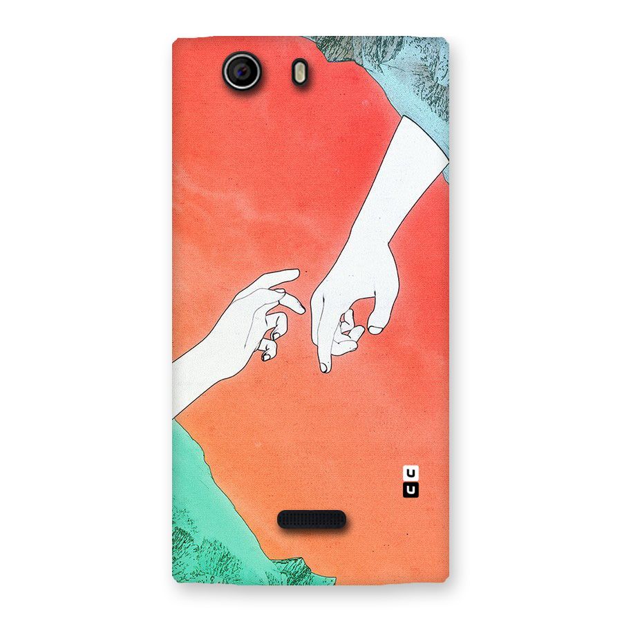 Hand Paint Drawing Back Case for Canvas Nitro 2 E311