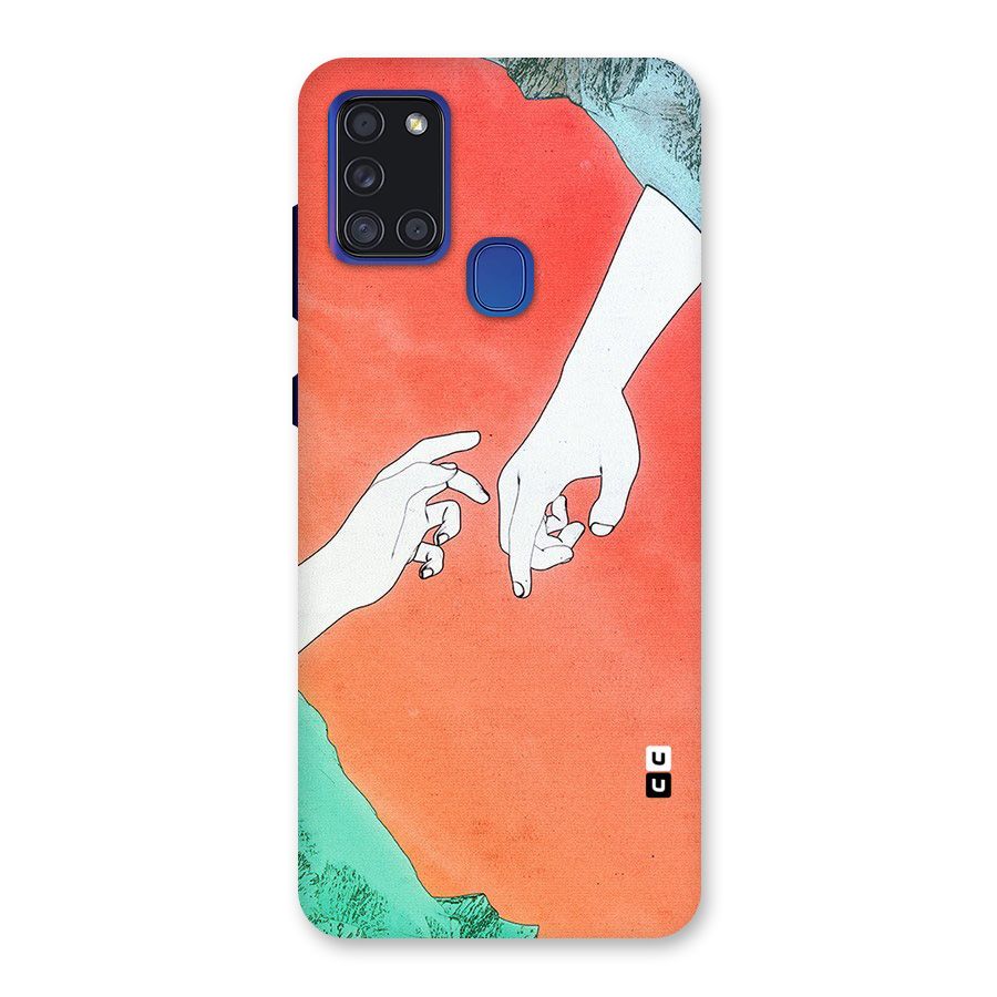 Hand Paint Drawing Back Case for Galaxy A21s