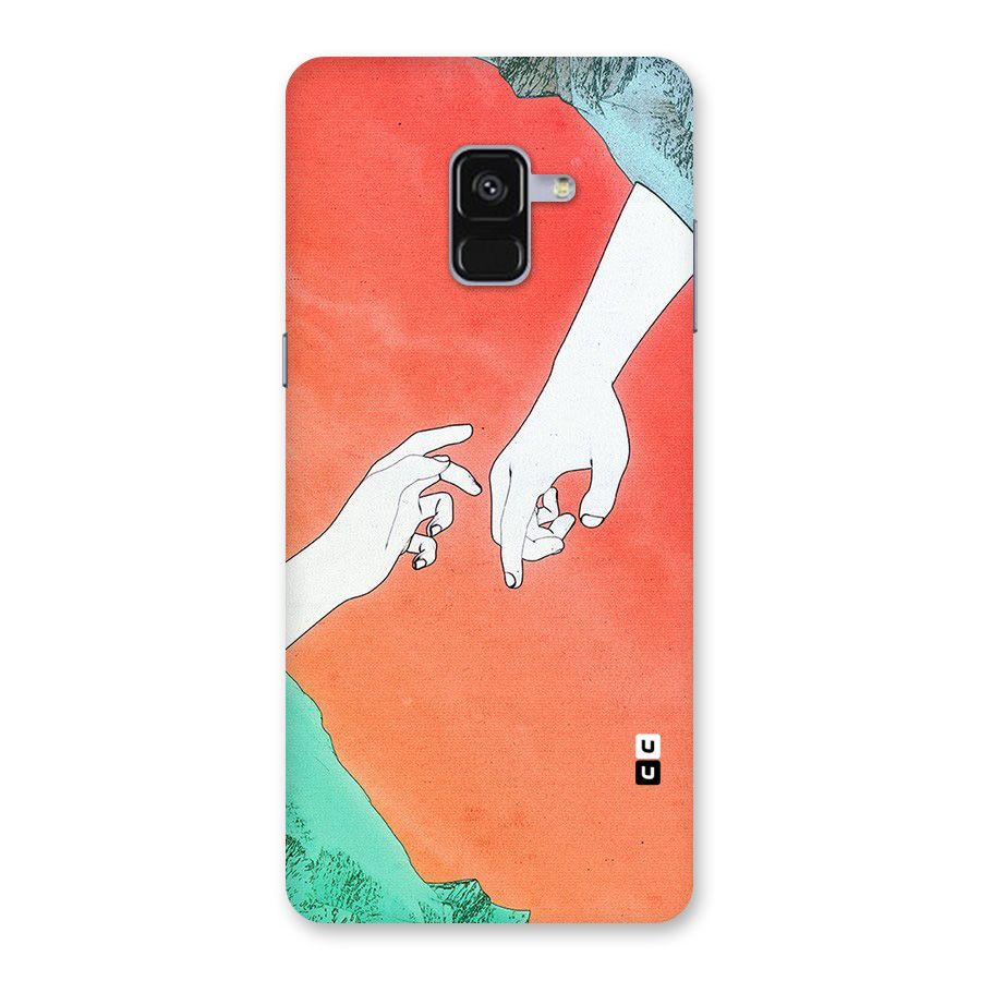 Hand Paint Drawing Back Case for Galaxy A8 Plus