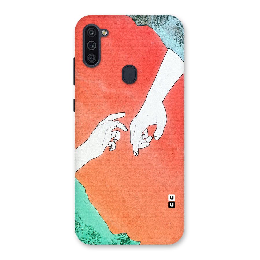 Hand Paint Drawing Back Case for Galaxy M11
