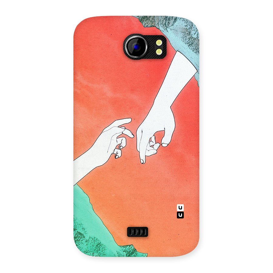 Hand Paint Drawing Back Case for Micromax Canvas 2 A110