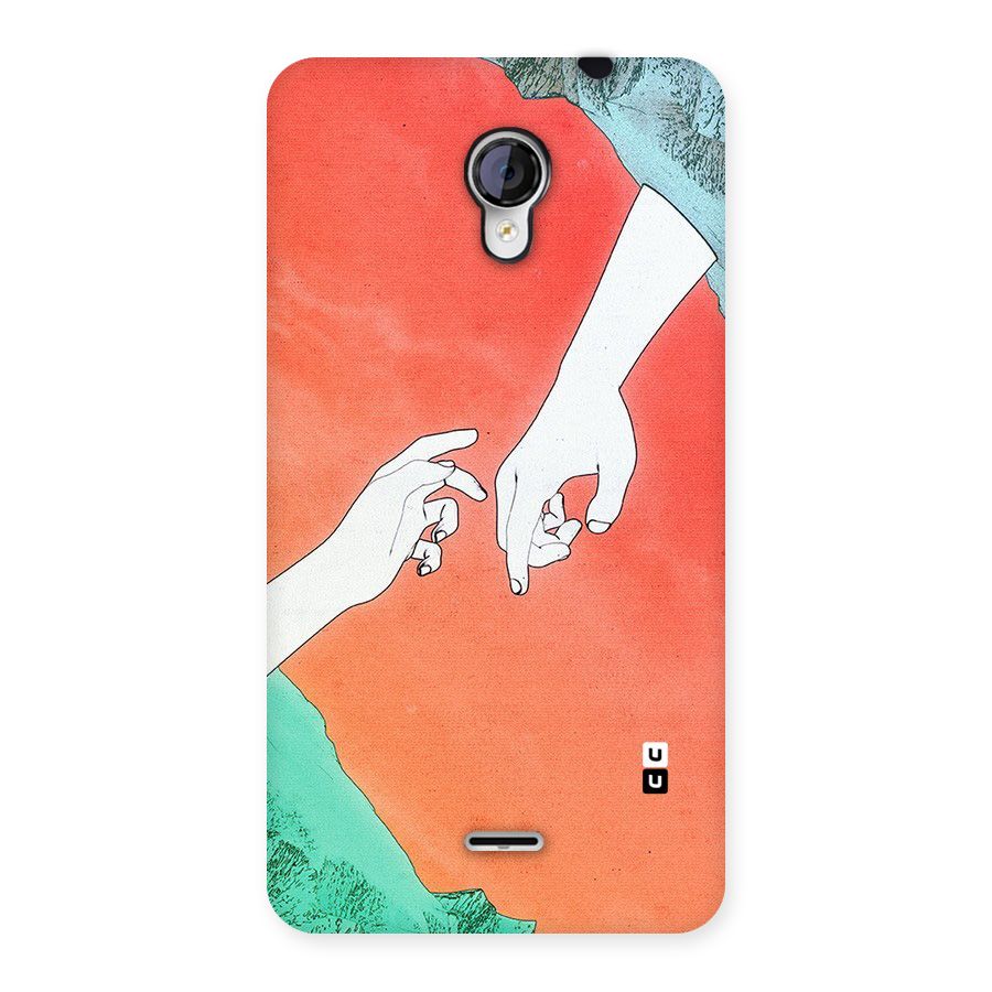 Hand Paint Drawing Back Case for Micromax Unite 2 A106