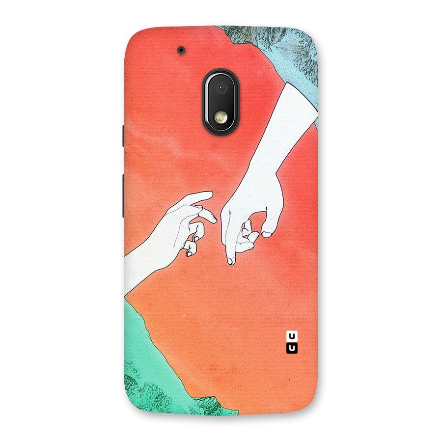 Hand Paint Drawing Back Case for Moto G4 Play