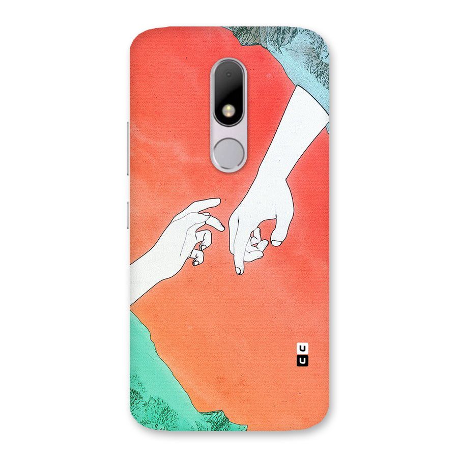 Hand Paint Drawing Back Case for Moto M