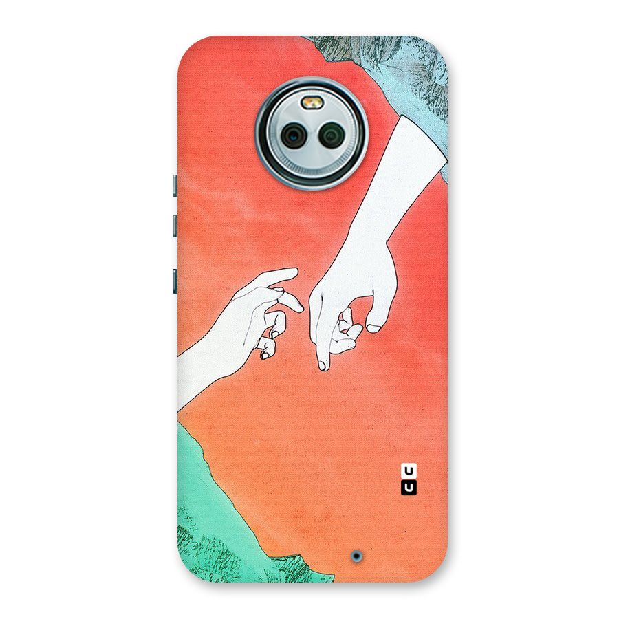 Hand Paint Drawing Back Case for Moto X4