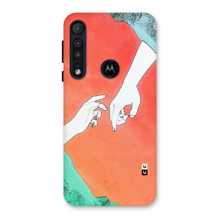 Hand Paint Drawing Back Case for Motorola One Macro