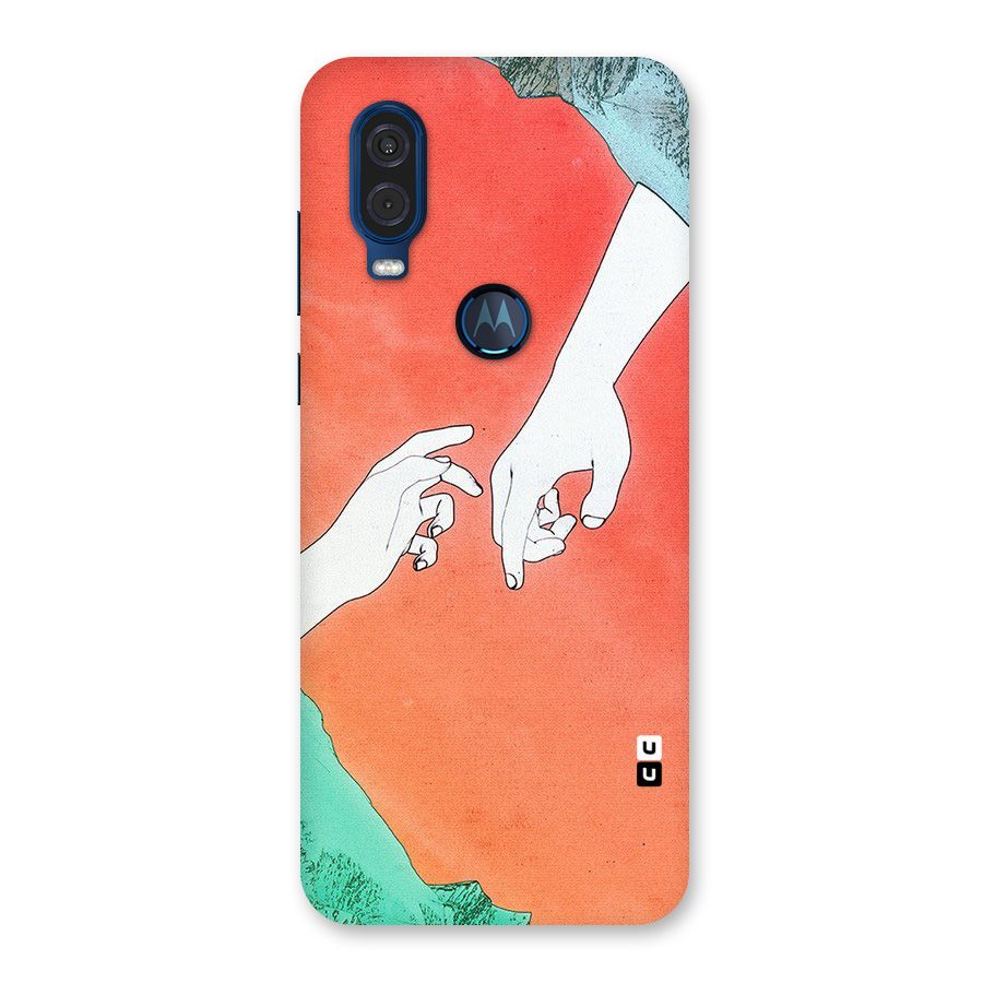 Hand Paint Drawing Back Case for Motorola One Vision
