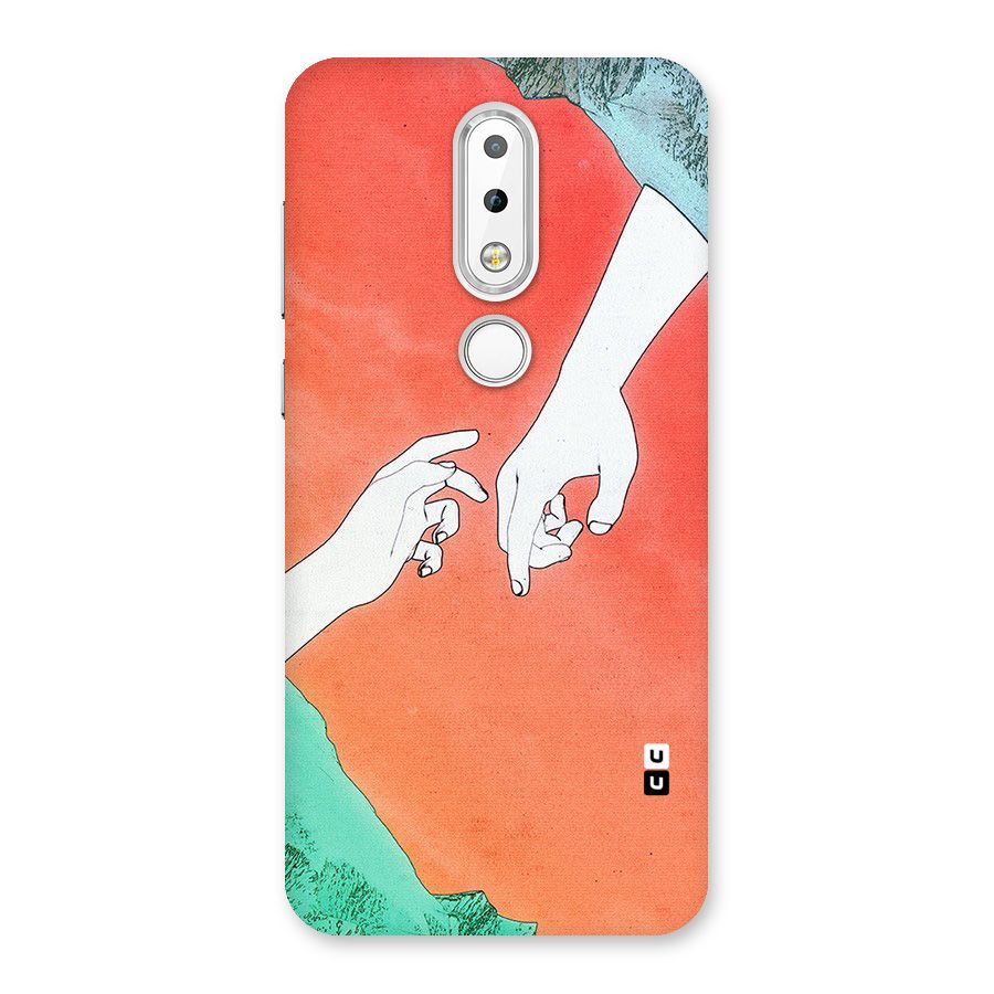 Hand Paint Drawing Back Case for Nokia 6.1 Plus
