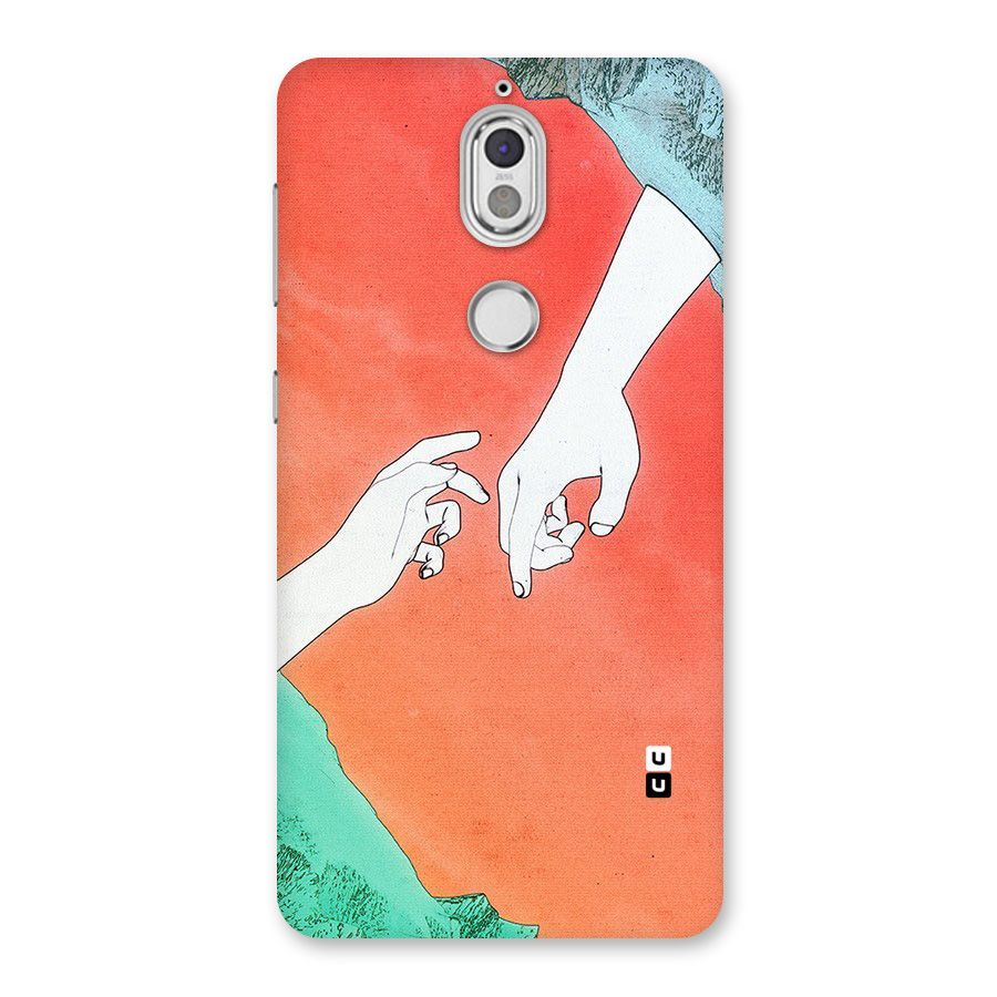Hand Paint Drawing Back Case for Nokia 7