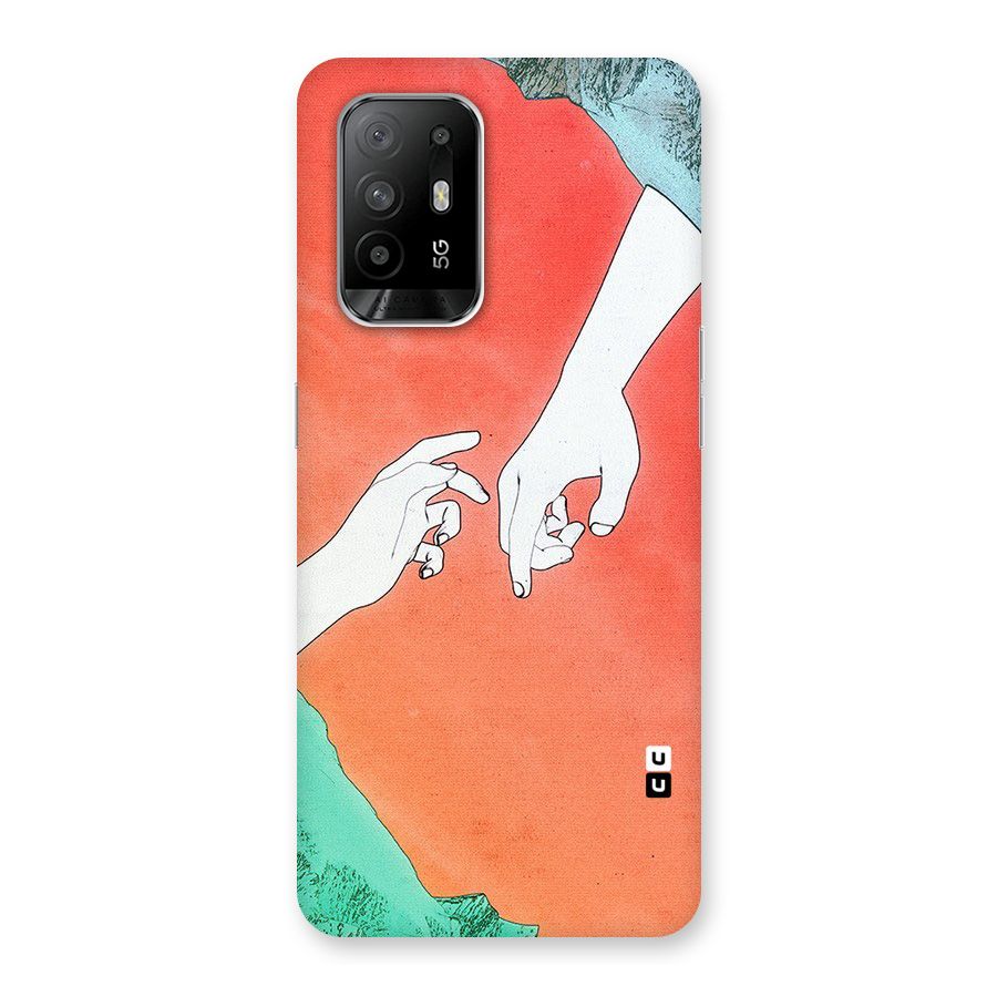 Hand Paint Drawing Back Case for Oppo F19 Pro Plus 5G