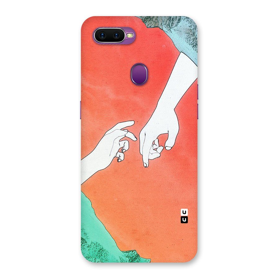 Hand Paint Drawing Back Case for Oppo F9