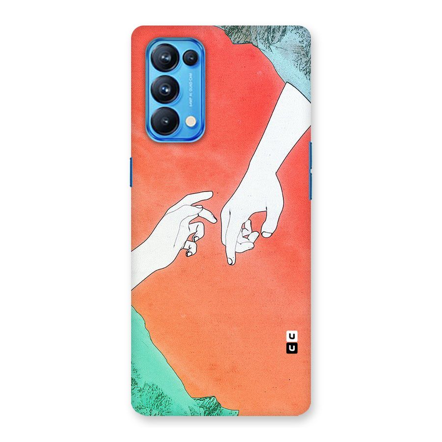Hand Paint Drawing Back Case for Oppo Reno5 Pro 5G