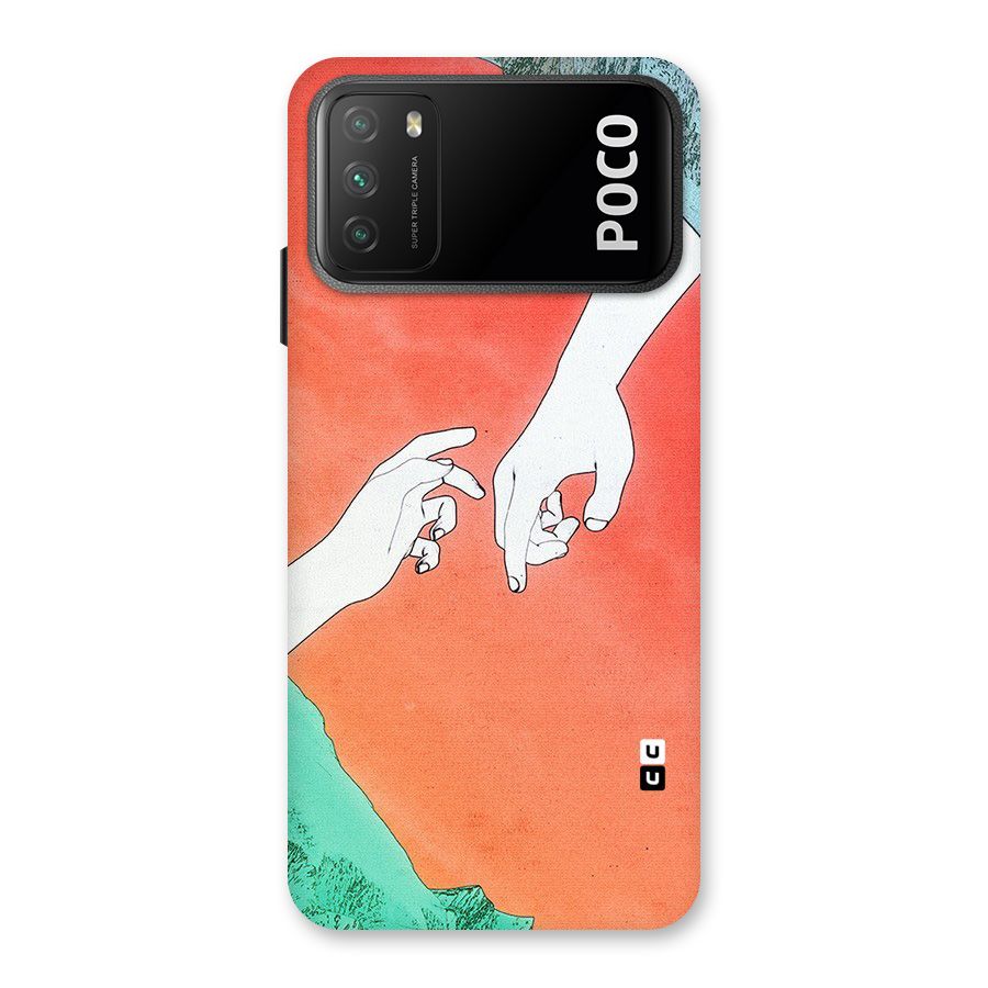 Hand Paint Drawing Back Case for Poco M3