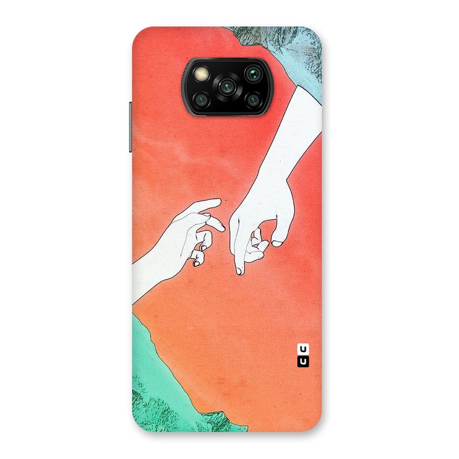 Hand Paint Drawing Back Case for Poco X3