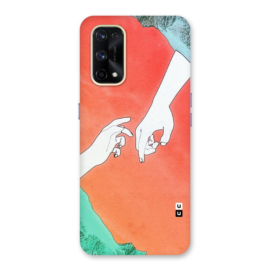 Hand Paint Drawing Glass Back Case for Realme X7 Pro