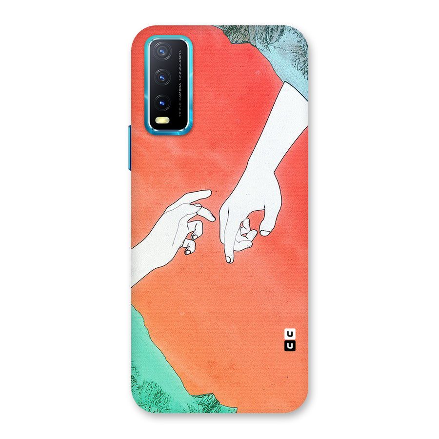 Hand Paint Drawing Back Case for Vivo Y20A