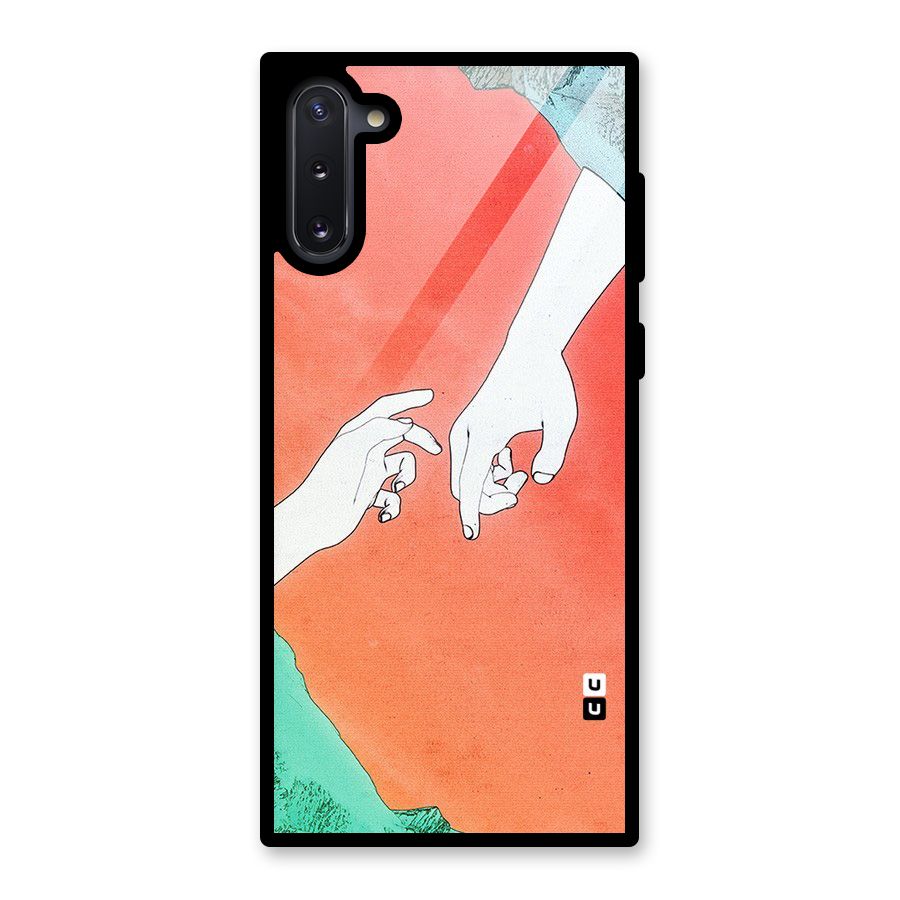 Hand Paint Drawing Glass Back Case for Galaxy Note 10