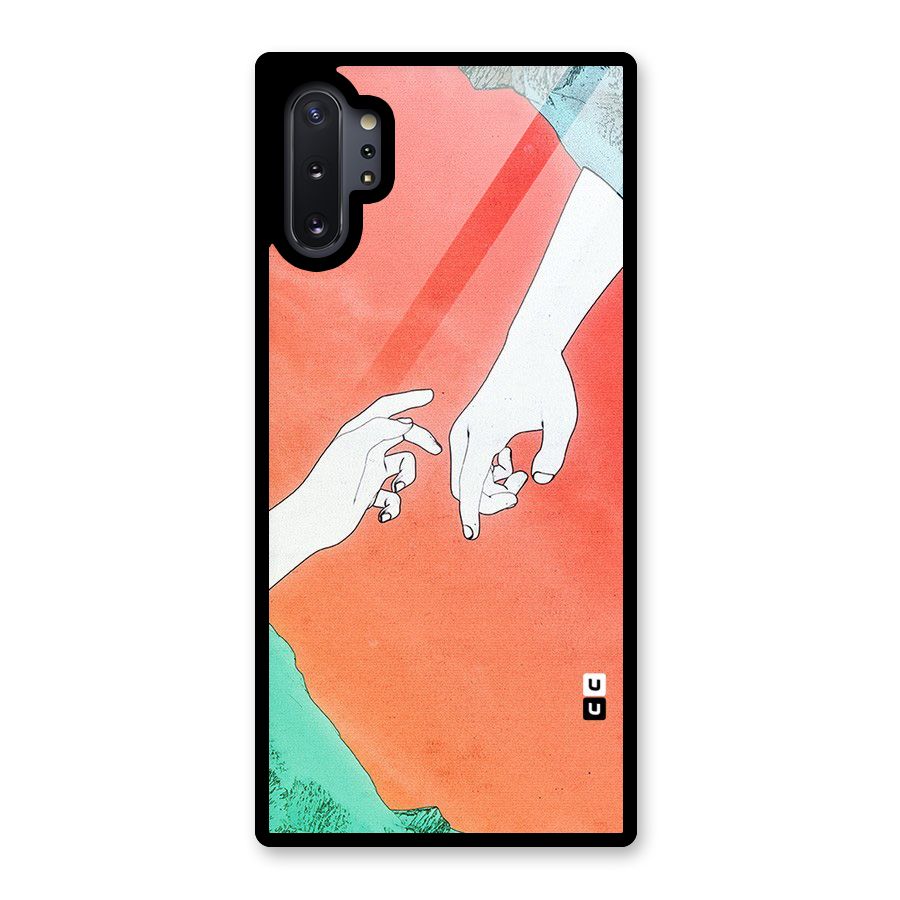 Hand Paint Drawing Glass Back Case for Galaxy Note 10 Plus