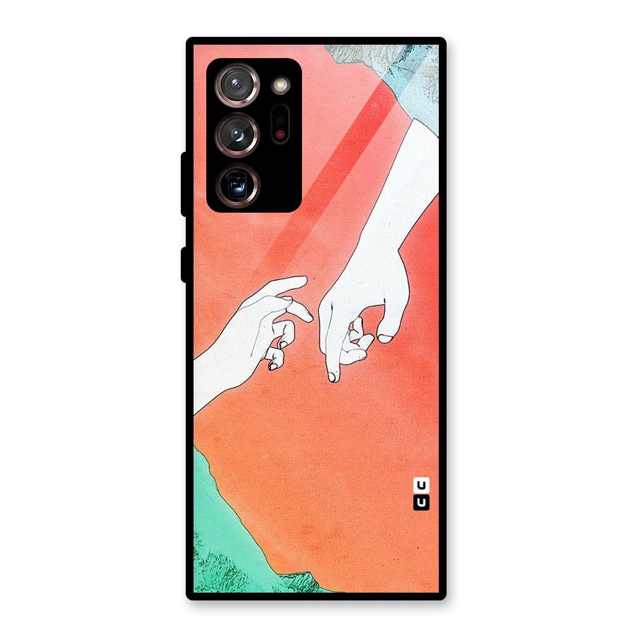 Hand Paint Drawing Glass Back Case for Galaxy Note 20 Ultra